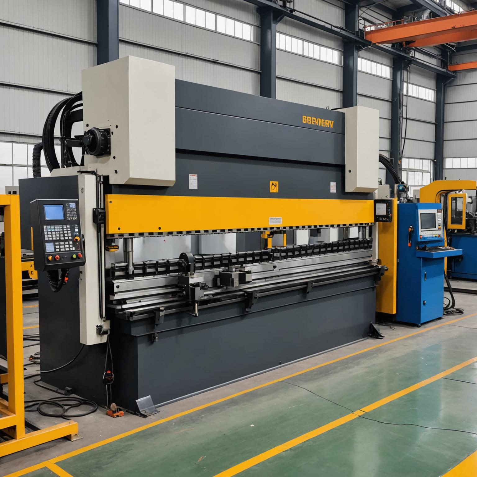 CNC press brake bending
